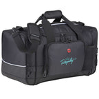 Wenger Apex Sport Duffel Bag in Recycled PET, 20 Inches Transfer - Black - Right Angle