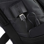 Wenger Pro Laptop Backpack with USB Port, 15 Inch Transfer - Black - Detail 3