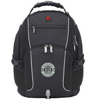 Wenger Pro Laptop Backpack with USB Port, 15 Inch Transfer - Black - Front