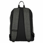 Wenger Rush Recycled Laptop Backpack, 15 Inch Embroidery - Black - Back