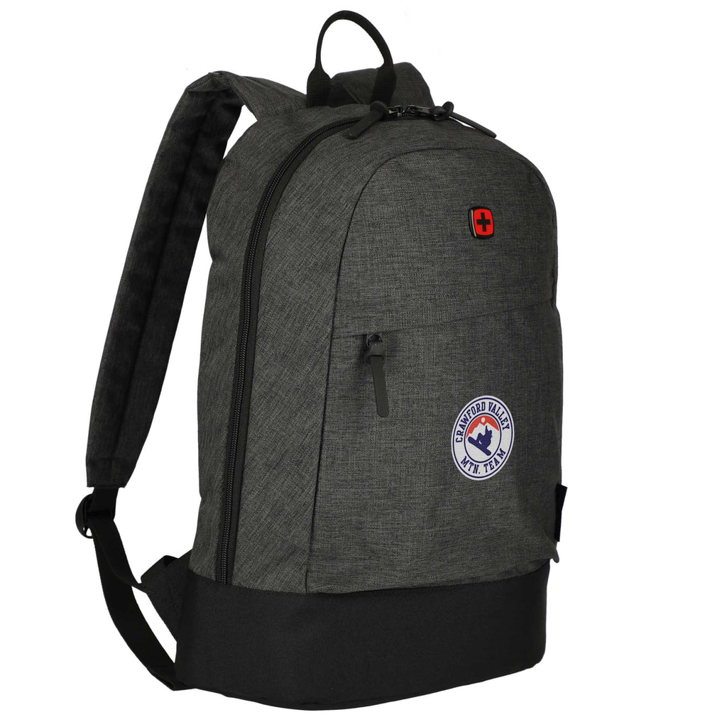 Wenger Rush Recycled Laptop Backpack, 15 Inch Transfer - Black - Right Angle