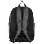Wenger Storm Recycled Laptop Backpack, 15 Inch Embroidery - Black - Back