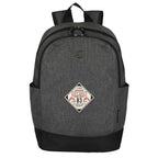 Wenger Storm Recycled Laptop Backpack, 15 Inch Transfer - Black - Front