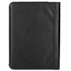 Wenger Zippered Padfolio with Gusset Pocket Debossing - Black - Back