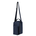 Weston Four Can Cooler Sling Bag in Recycled PET - Navy - Angle