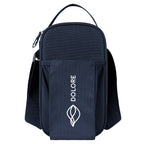 Weston Four Can Cooler Sling Bag in Recycled PET - Navy - Silk Screen