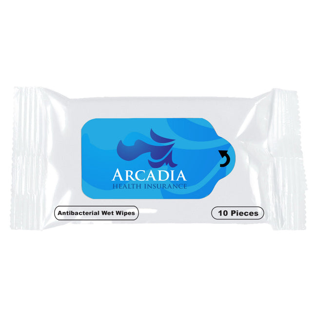 Wet Wipe Packet, Antibacterial