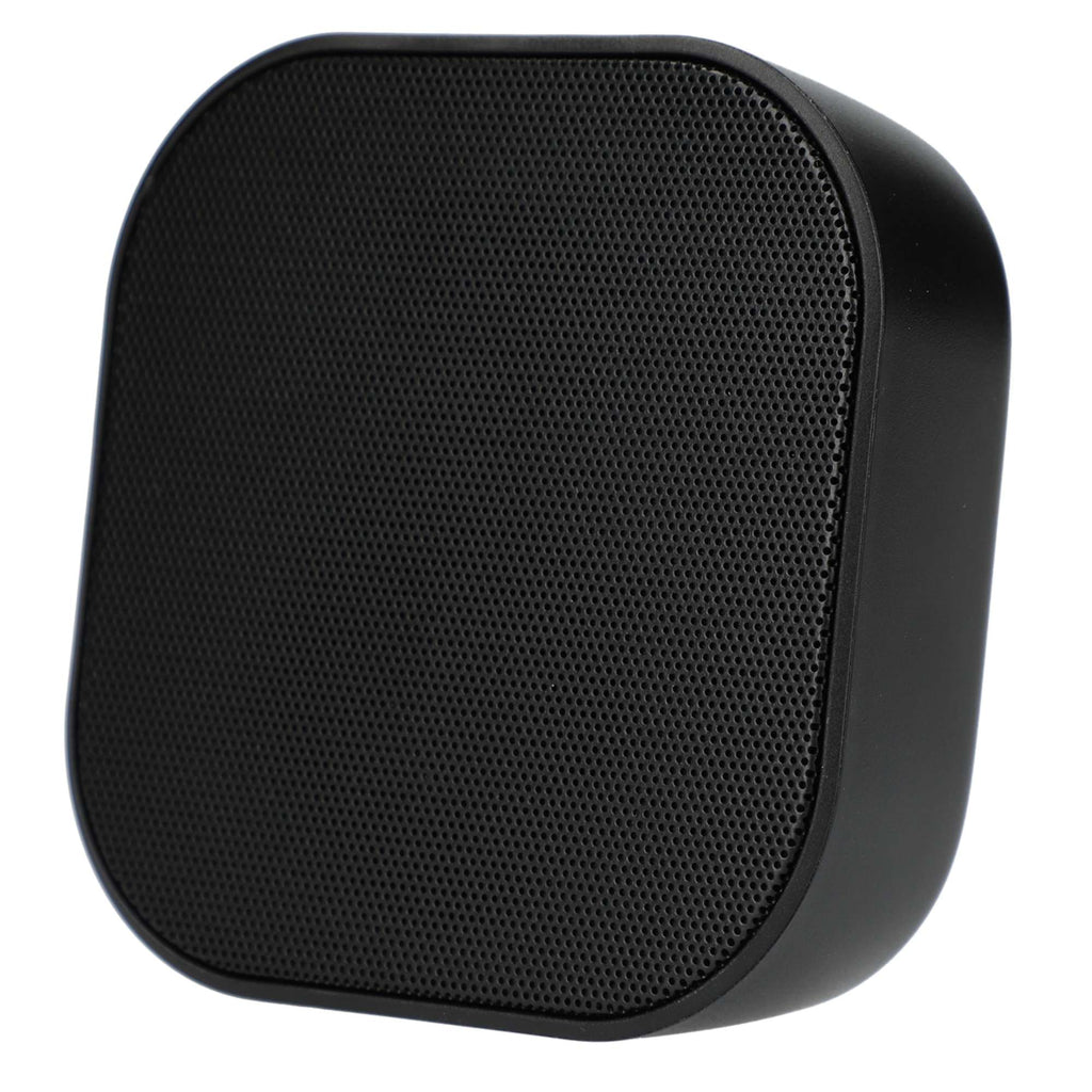 Whammo Bluetooth Speaker in Recycled Plastic Full Color - Black - Left Angle 2