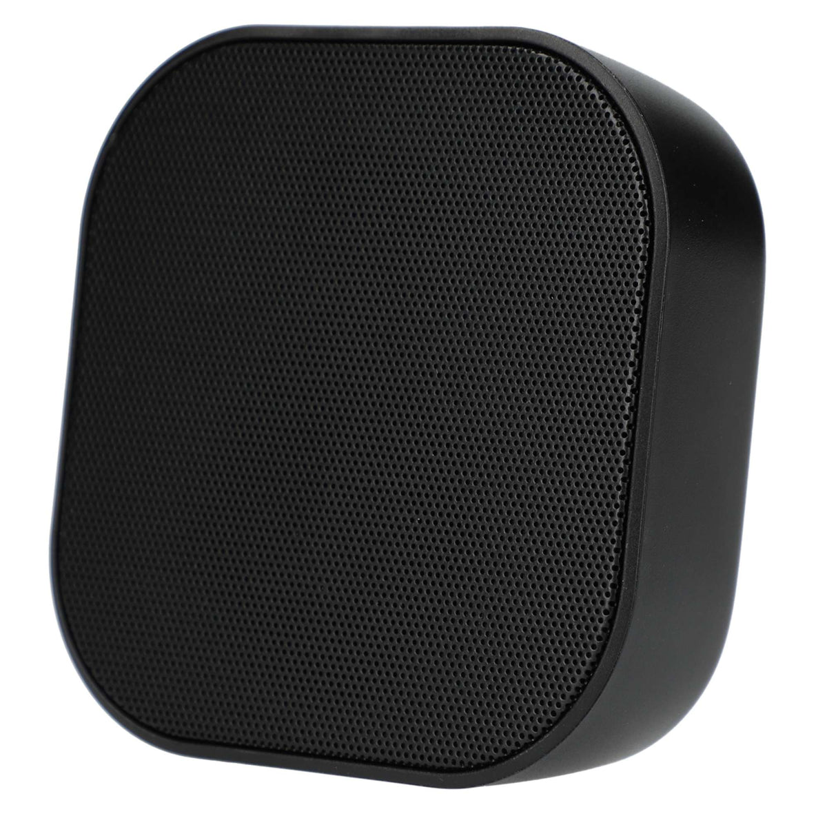 Whammo Bluetooth Speaker in Recycled Plastic Full Color - Black - Left Angle 2