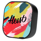 Whammo Bluetooth Speaker in Recycled Plastic Full Color - Black - Left Angle