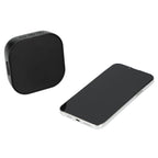 Whammo Bluetooth Speaker in Recycled Plastic Full Color - Black - Right Angle 2