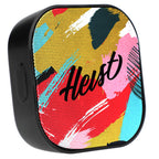 Whammo Bluetooth Speaker in Recycled Plastic Full Color - Black - Right Angle