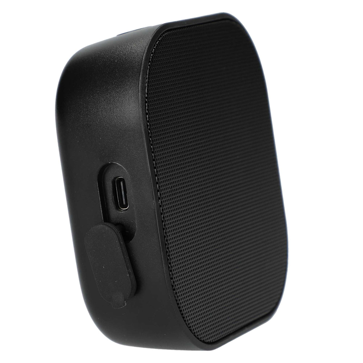 Whammo Bluetooth Speaker in Recycled Plastic Full Color - Black - Right Side 3