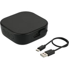 Whammo Compact Bluetooth Speaker, 3W Full Color - Black - Right Angle