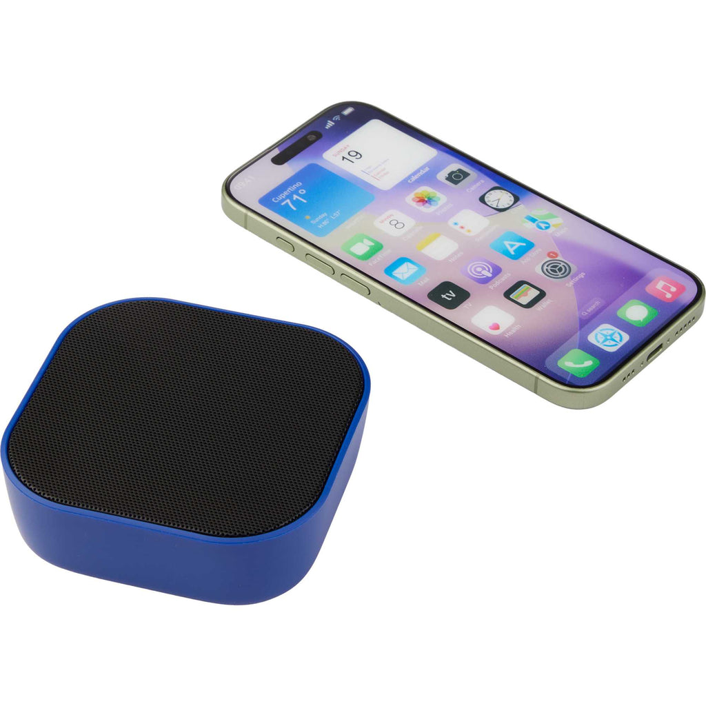 Whammo Compact Bluetooth Speaker, 3W Full Color - Royal - Detail 3