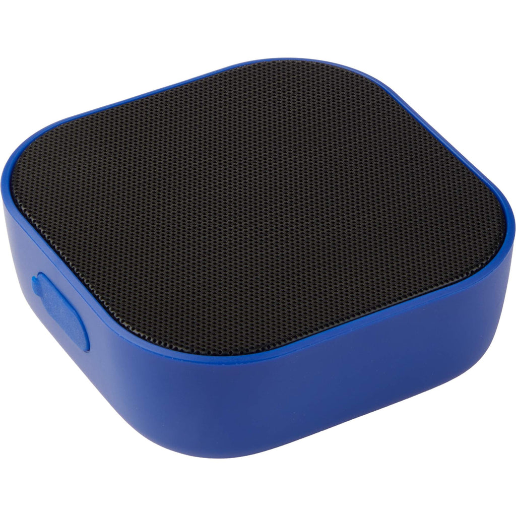Whammo Compact Bluetooth Speaker, 3W Full Color - Royal - Right Angle