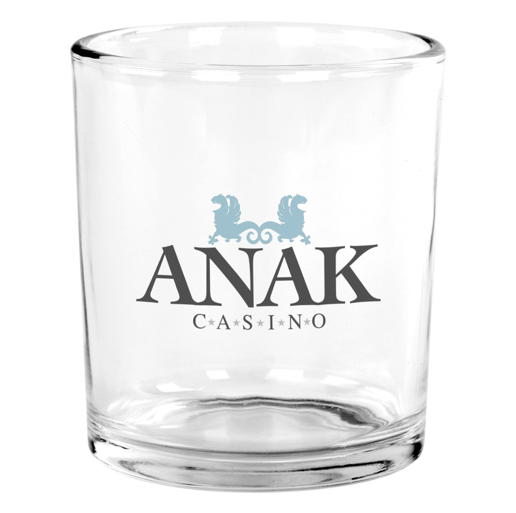 Whiskey Glass, 10.5 oz - Clear - Colorbrite