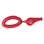 Whistle on a Coil, Recycled - Red - Pad Print