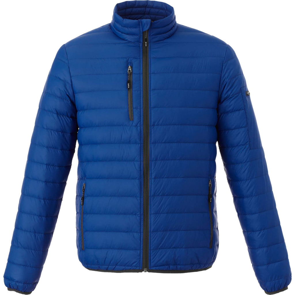 Whistler Lightweight Down Jacket for Men Embroidery - New Royal - Front
