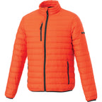 Whistler Lightweight Down Jacket for Men Embroidery - Orange - Front Flat