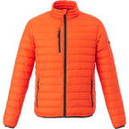 Whistler Lightweight Down Jacket for Men Embroidery - Orange - Front