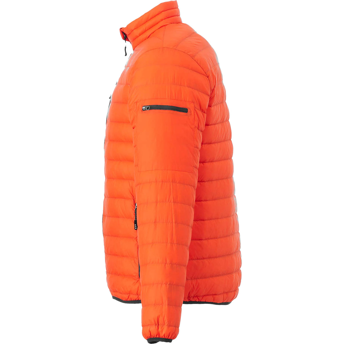 Whistler Lightweight Down Jacket for Men Embroidery - Orange - Left Side