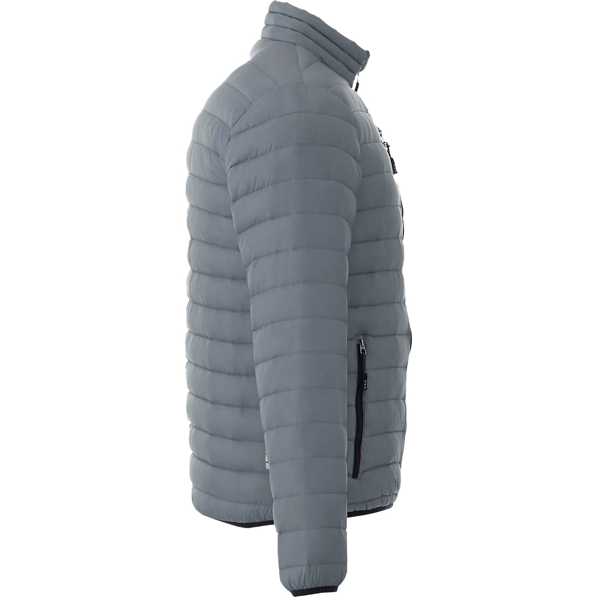 Whistler Lightweight Down Jacket for Men Embroidery - Steel Grey - Right Side