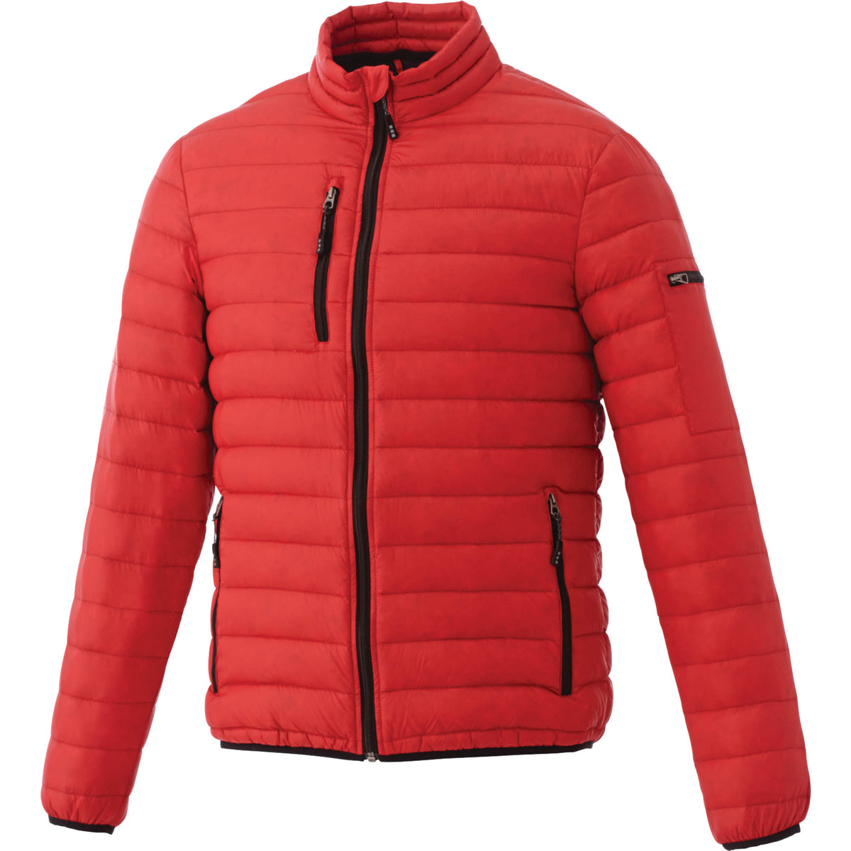 Whistler Lightweight Down Jacket for Men Embroidery - Team Red - Front Flat