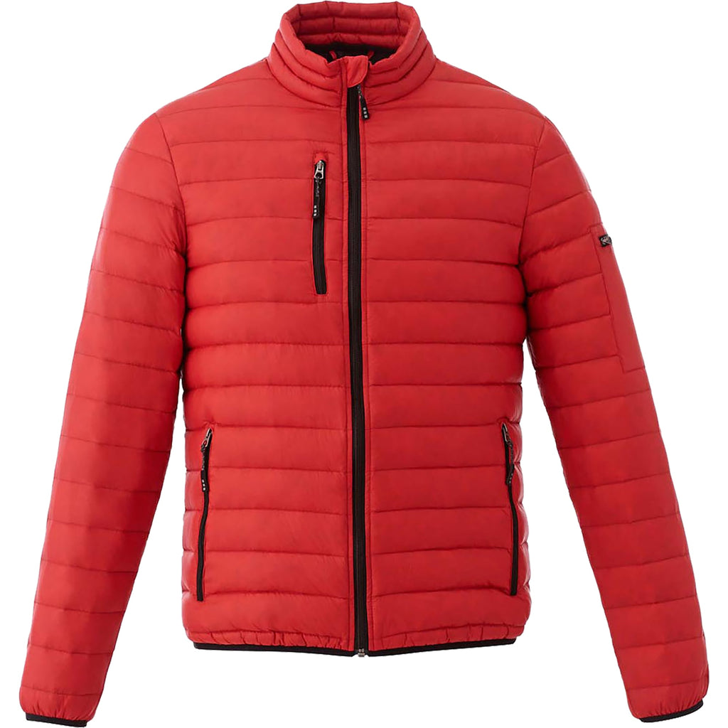 Whistler Lightweight Down Jacket for Men Embroidery - Team Red - Front