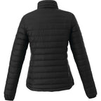 Whistler Lightweight Down Jacket for Women Embroidery - Black - Back Flat