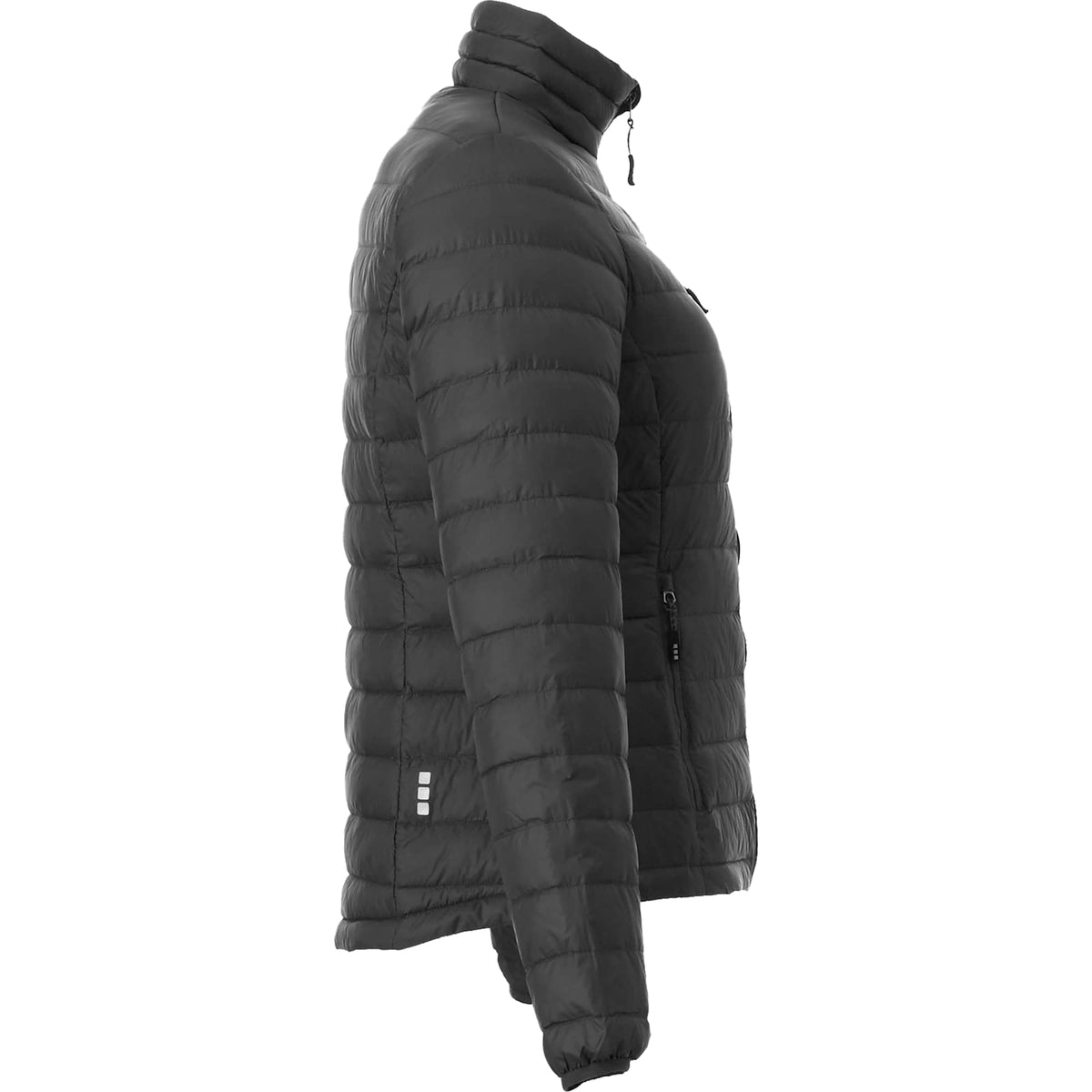 Whistler Lightweight Down Jacket for Women Embroidery - Black - Right Side