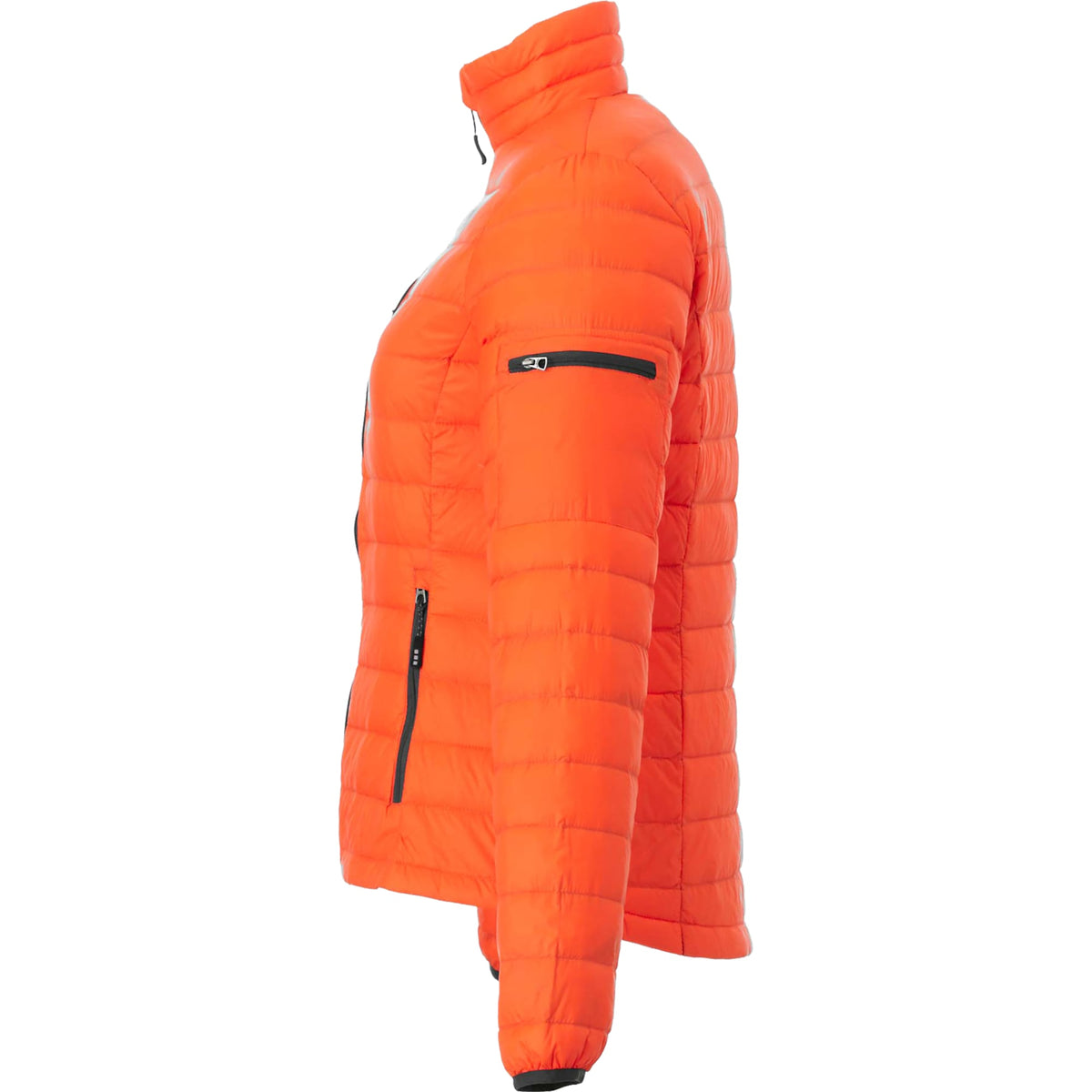 Whistler Lightweight Down Jacket for Women Embroidery - Orange - Left Side