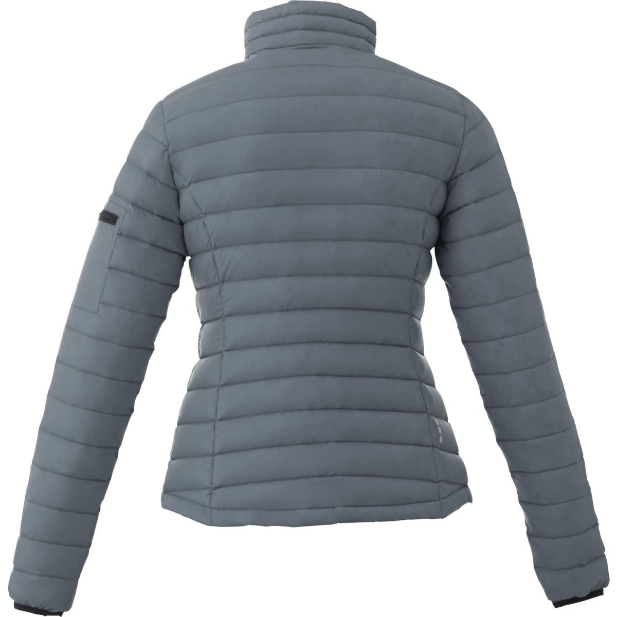 Whistler Lightweight Down Jacket for Women Embroidery - Steel Grey - Back Flat