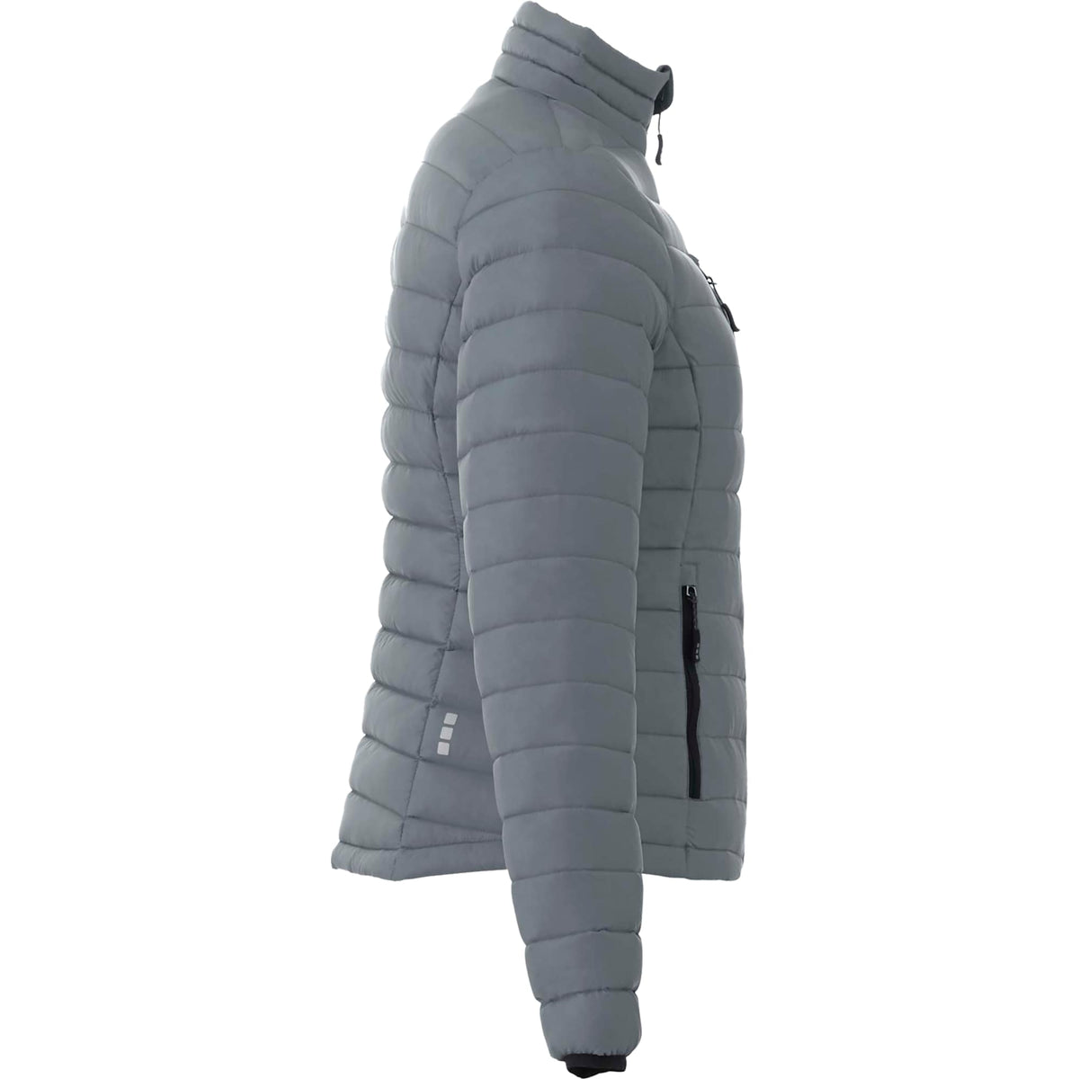 Whistler Lightweight Down Jacket for Women Embroidery - Steel Grey - Right Side