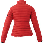 Whistler Lightweight Down Jacket for Women Embroidery - Team Red - Back Flat