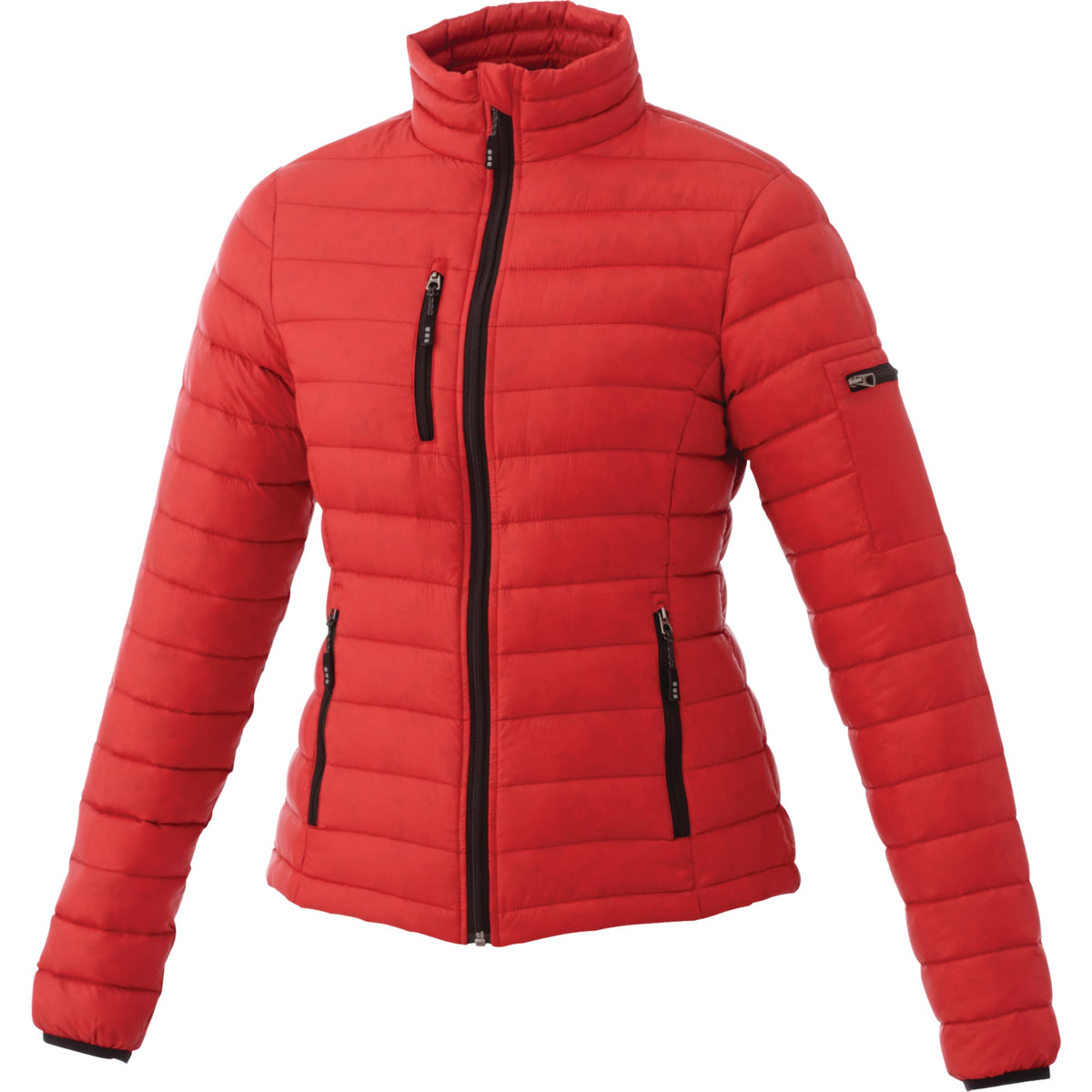 Whistler Lightweight Down Jacket for Women Embroidery - Team Red - Front Flat