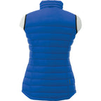 Whistler Lightweight Down Vest for Women Embroidery - New Royal - Back Flat