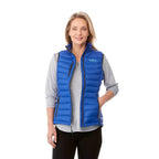 Whistler Lightweight Down Vest for Women Embroidery - New Royal - Front On Model