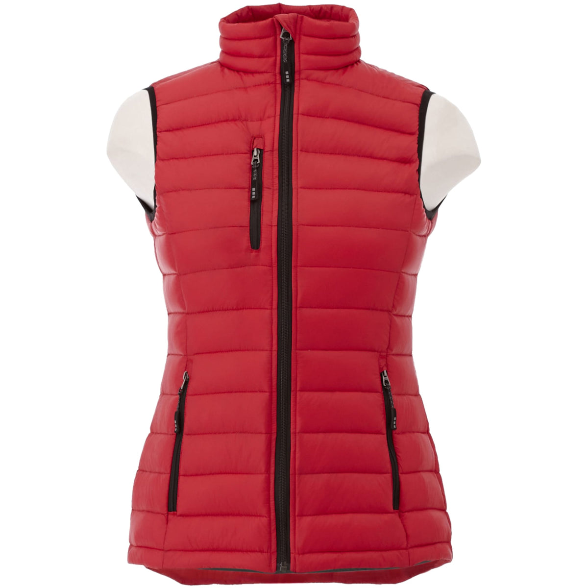 Whistler Lightweight Down Vest for Women Embroidery - Team Red - Front