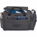 Whitby Gym Duffel Bag with Vented Shoe Pocket Transfer - Charcoal - Front 2