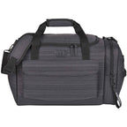Whitby Gym Duffel Bag with Vented Shoe Pocket Transfer - Charcoal - Front 3
