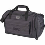 Whitby Gym Duffel Bag with Vented Shoe Pocket Transfer - Charcoal - Left Angle