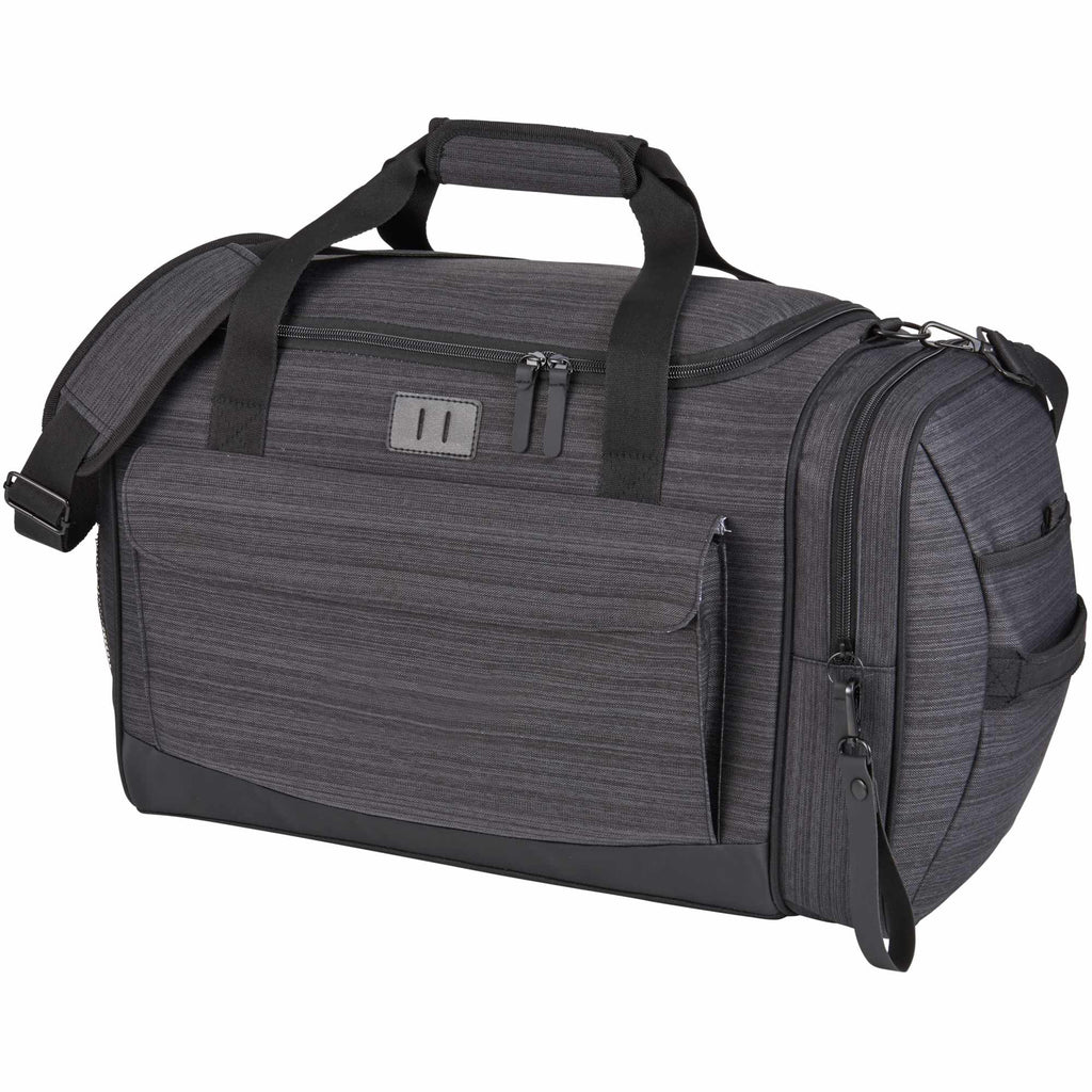 Whitby Gym Duffel Bag with Vented Shoe Pocket Transfer - Charcoal - Photo 3