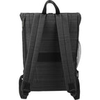 Whitby Laptop Backpack with Cooler Compartment, 15 Inch - Charcoal - Back