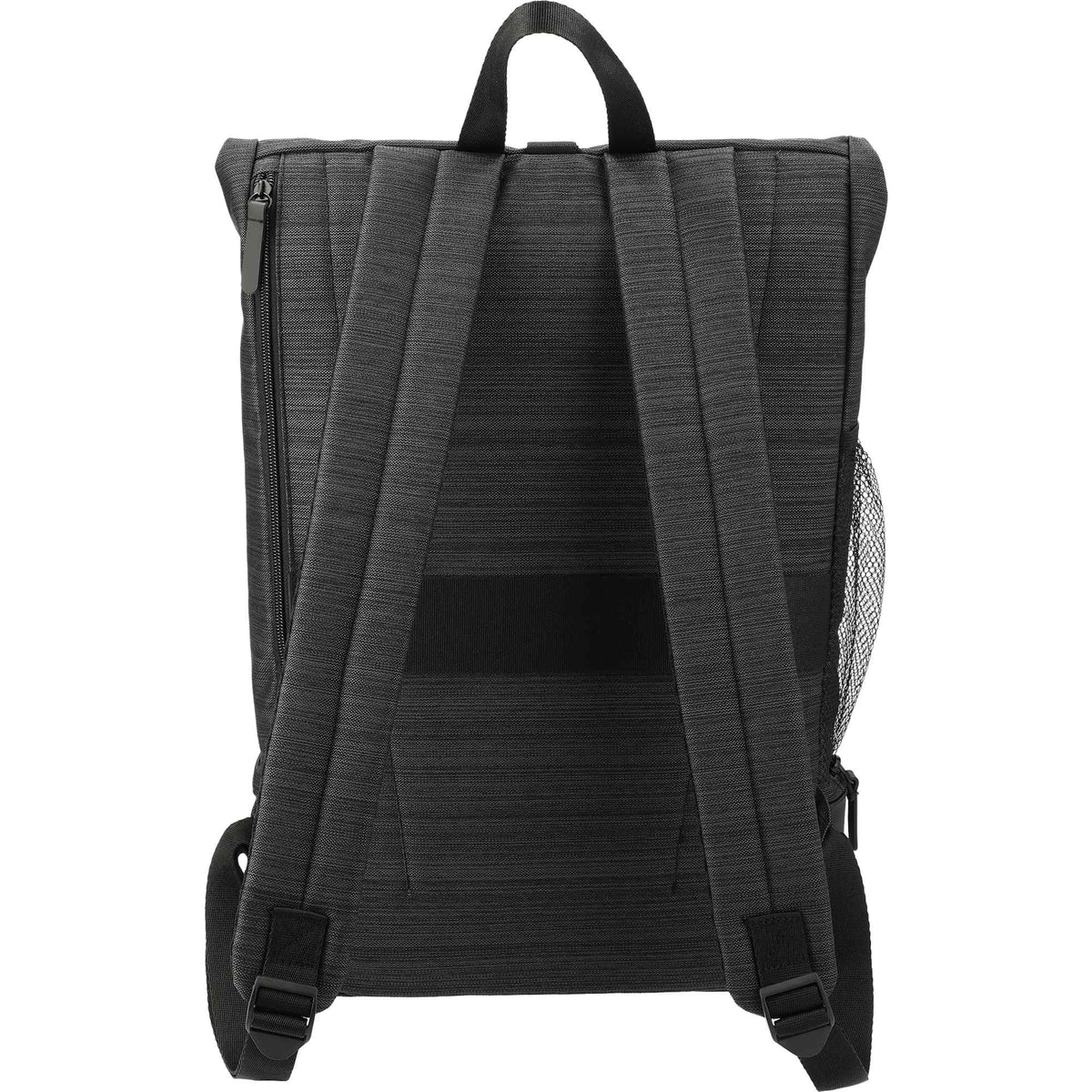 Whitby Laptop Backpack with Cooler Compartment, 15 Inch - Charcoal - Back