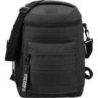 Whitby PolyCanvas Backpack Cooler for 24 Cans Debossing - Charcoal - Front 2