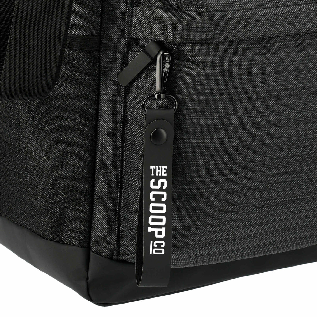 Whitby PolyCanvas Backpack Cooler for 24 Cans Debossing - Charcoal - Photo