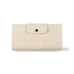 Willow Packable Cotton Tote with Snap Flap Transfer - Natural - View 3
