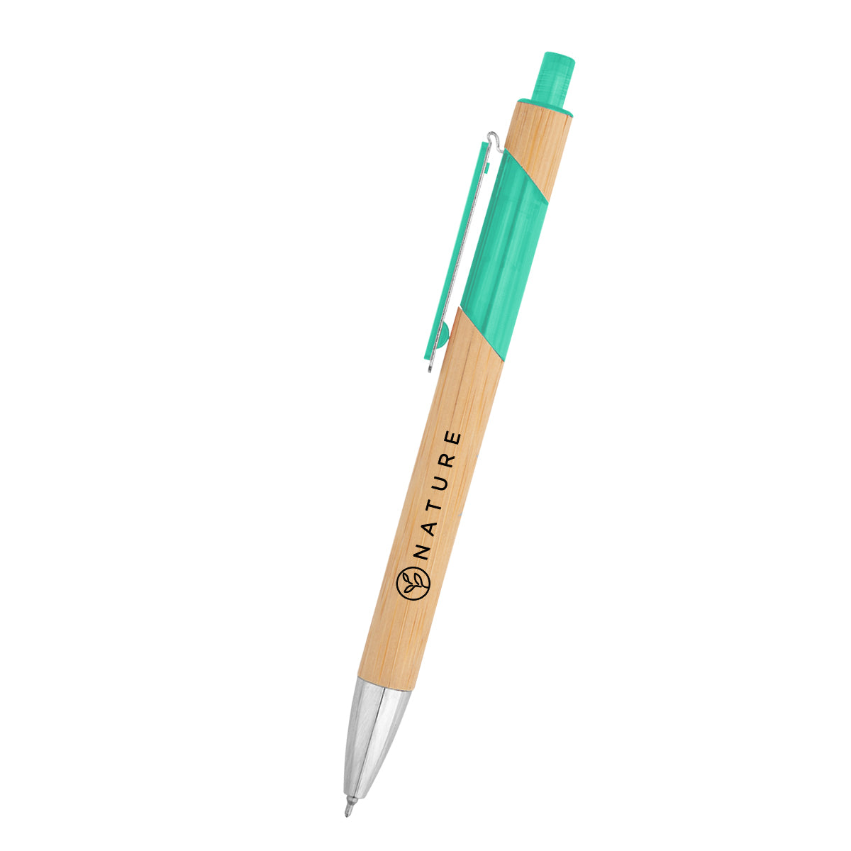 Willow Pen in Bamboo - Teal - Silk Screen