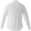 Wilshire Long Sleeve Twill Work Shirt for Men Embroidery - White - Back Flat